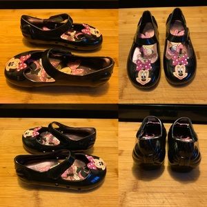 Minnie Mouse Girls Mary Jane Jelly Shoes